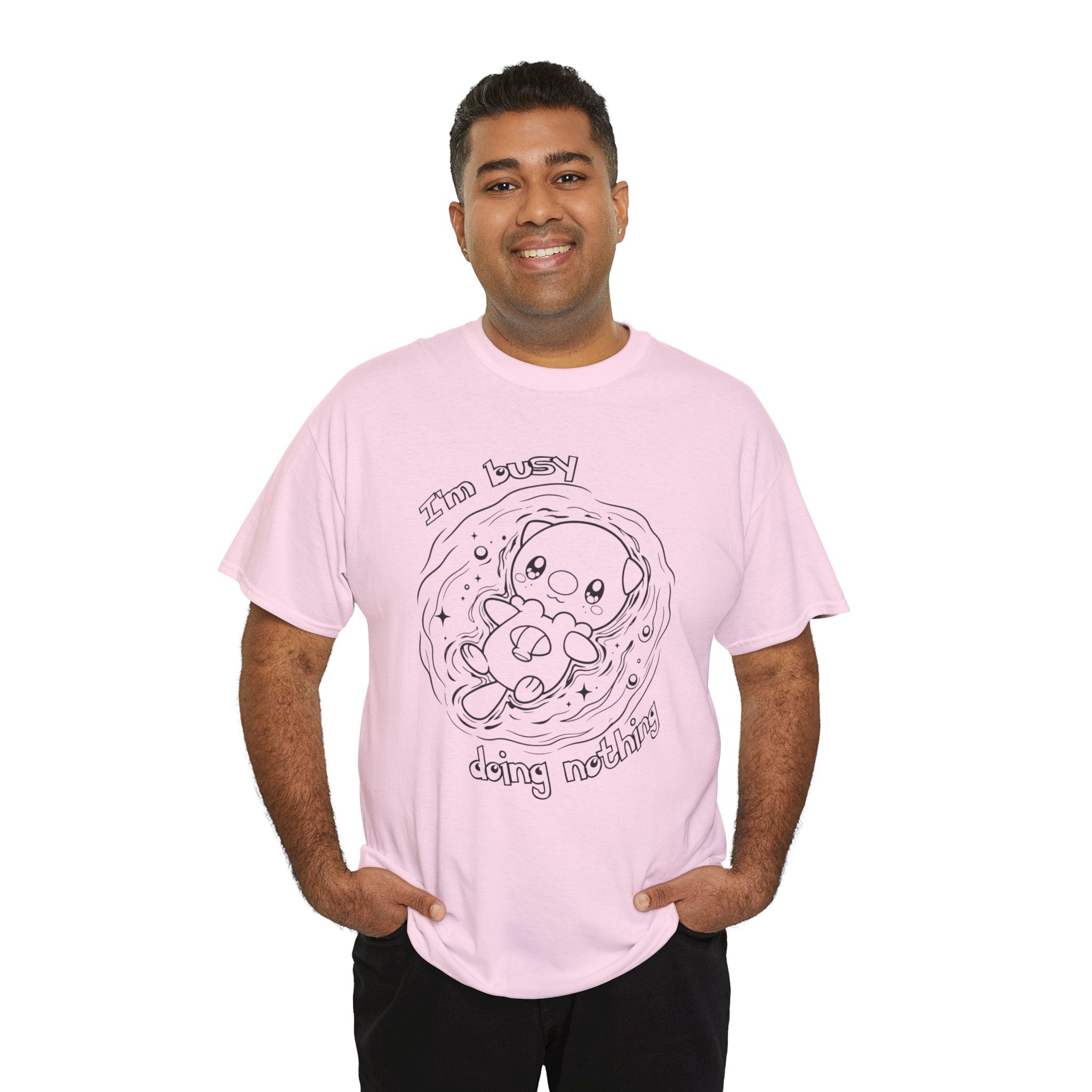 Otter Busy Doing Nothing Funny Quote T-Shirt Cute Otter Swimming Adorable Animal