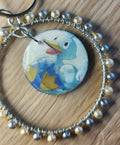 Handmade Ducklett Charm – Pokémon Card Bag Charm, Keychain & Car Accessory