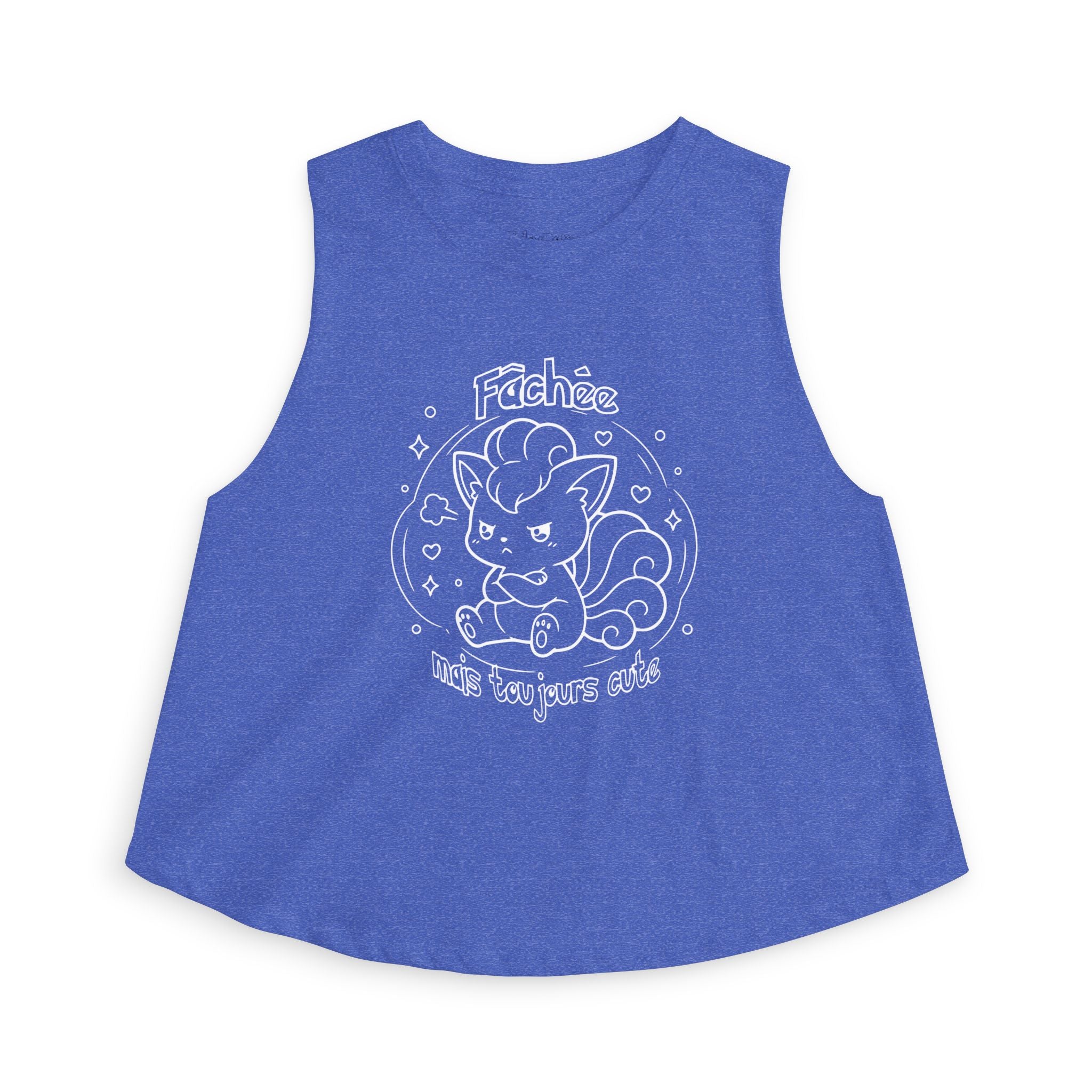 Crop Top inspiré de Goupix (Vulpix), Fâchée mais toujours cute