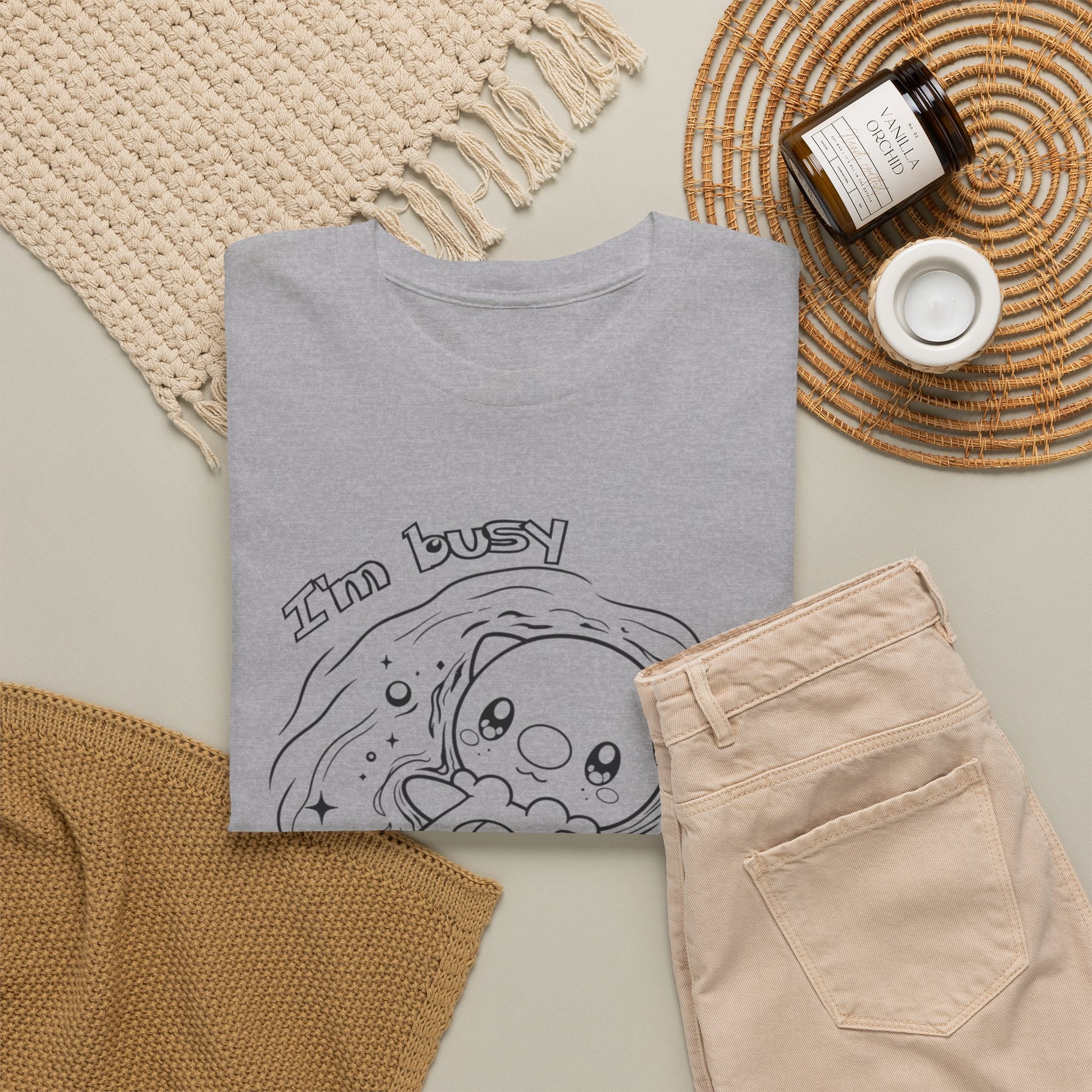 Otter Busy Doing Nothing Funny Quote T-Shirt Cute Otter Swimming Adorable Animal
