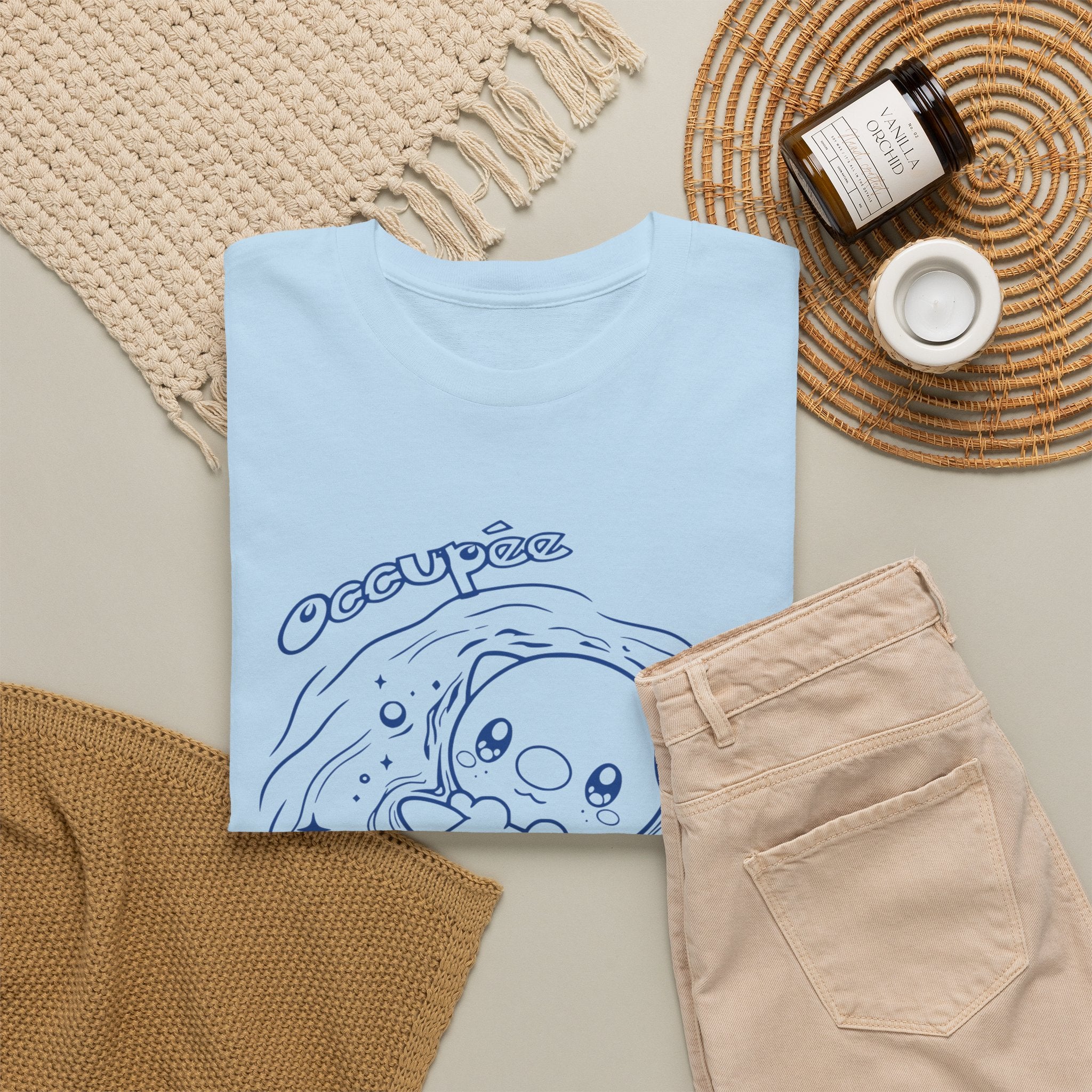 T-shirt inspiré de Moustillon (Oshawott), Occupée à relaxer