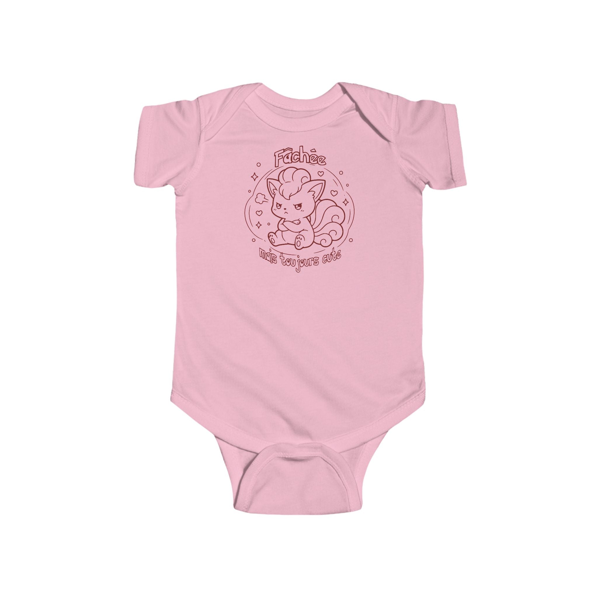 Cache-couche pour bébé inspiré de Goupix (Vulpix), fâchée mais toujours cute