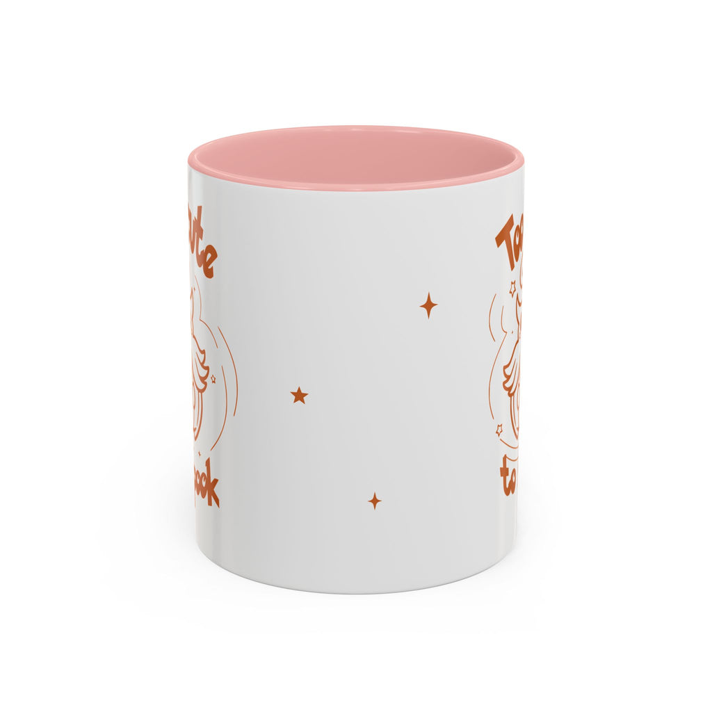 Too Cute to Spook Pumpkin Ghost Halloween Theme Mug | Accent Coffee Mug 11oz 15oz
