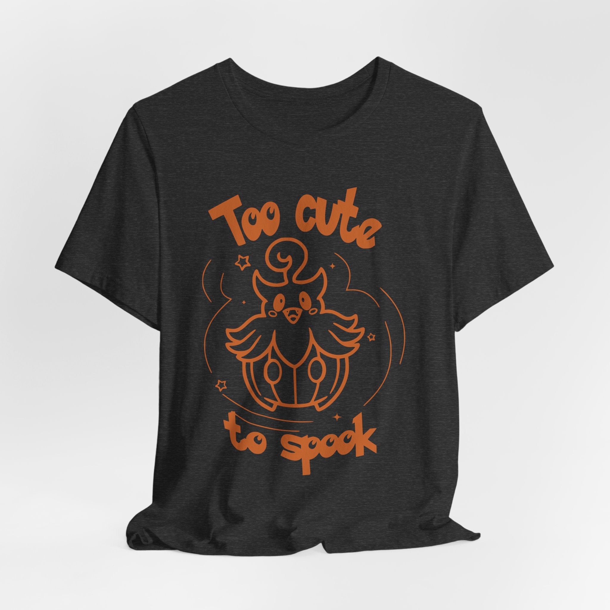 Too Cute to Spook Comfy Tee Shirt | Halloween Theme Gift Ghost Pumpkin T-Shirt for women