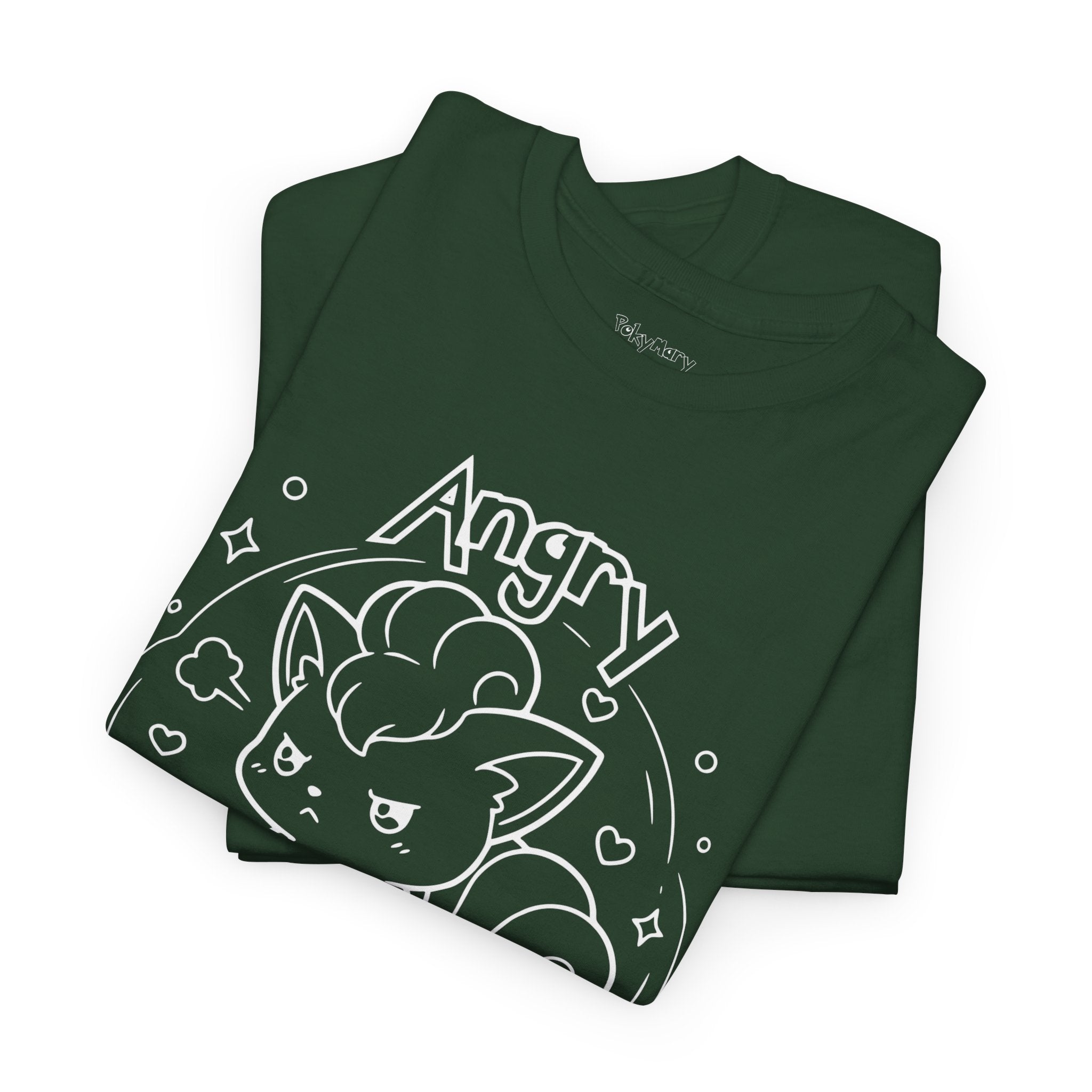 Fox Angry but still cute Grumpy Cute Fox Lady Shirt | Pouting Fox Illustration