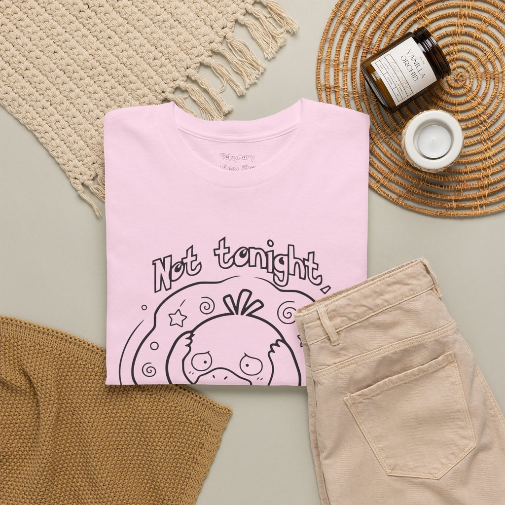 Duck Not Tonight I Have a Headache T-shirt funny kawaii duck illustration Shirt For Wife Or Girlfriend Gift