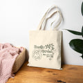 Smol Garden Tote Bag | Cute Kawaii Shopping Geek Bag | Plant Lover Gift | Cozy Gamer Gift for Women