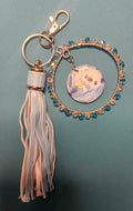 Oshawott Wave Charm – Handmade Pokémon-Inspired Bag Charm, Keychain & Car Accessory