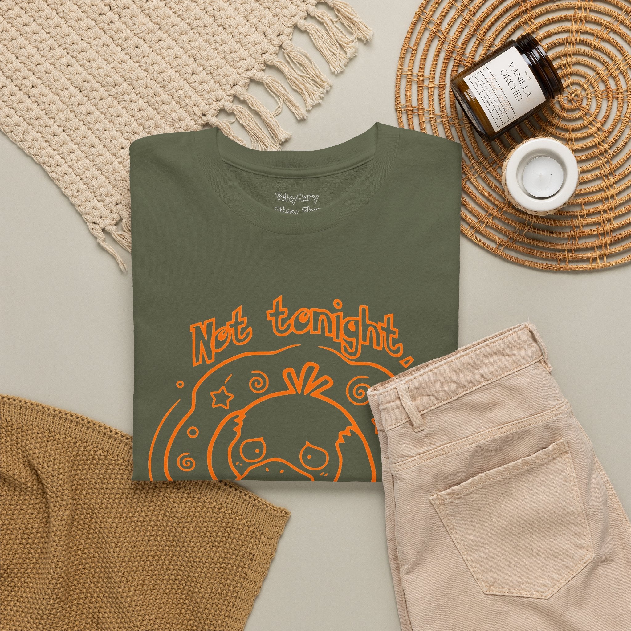 Duck Not Tonight I Have a Headache T-shirt funny kawaii duck illustration Shirt For Wife Or Girlfriend Gift