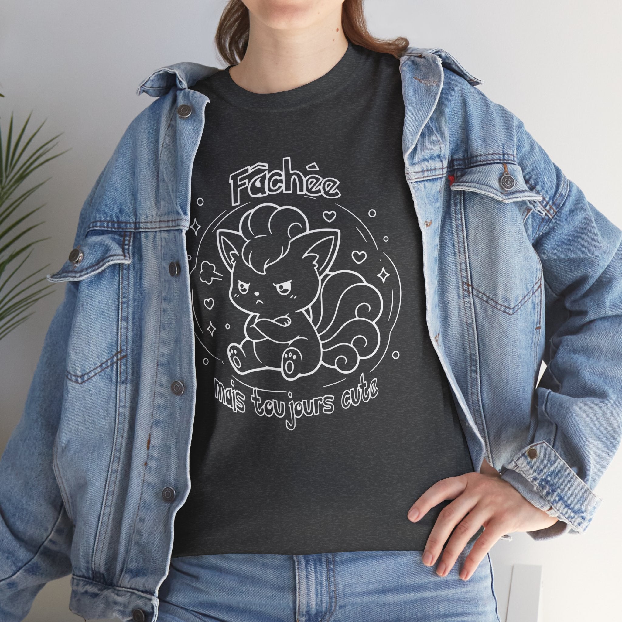 T-shirt inspiré de Goupix (Vulpix), Fâchée mais toujours cute