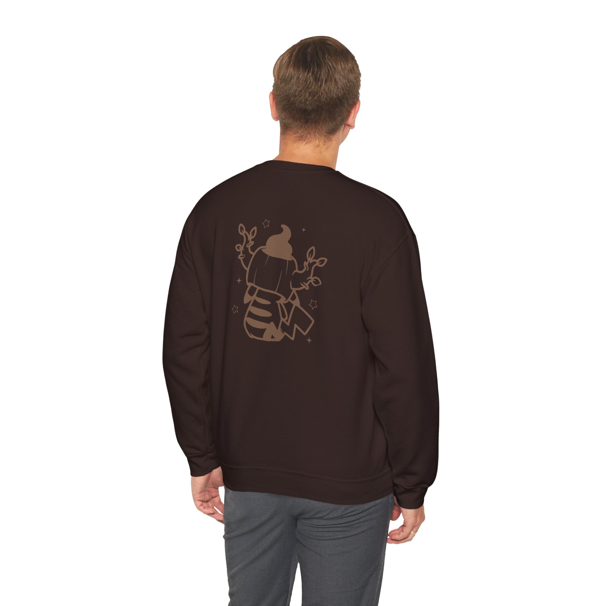 Head Full of Mischief Sweatshirt | Cute Halloween Ghost Crewneck | Cozy Fall Sweatshirt | Geek Autumn Sweater | Kawaii Spooky Apparel