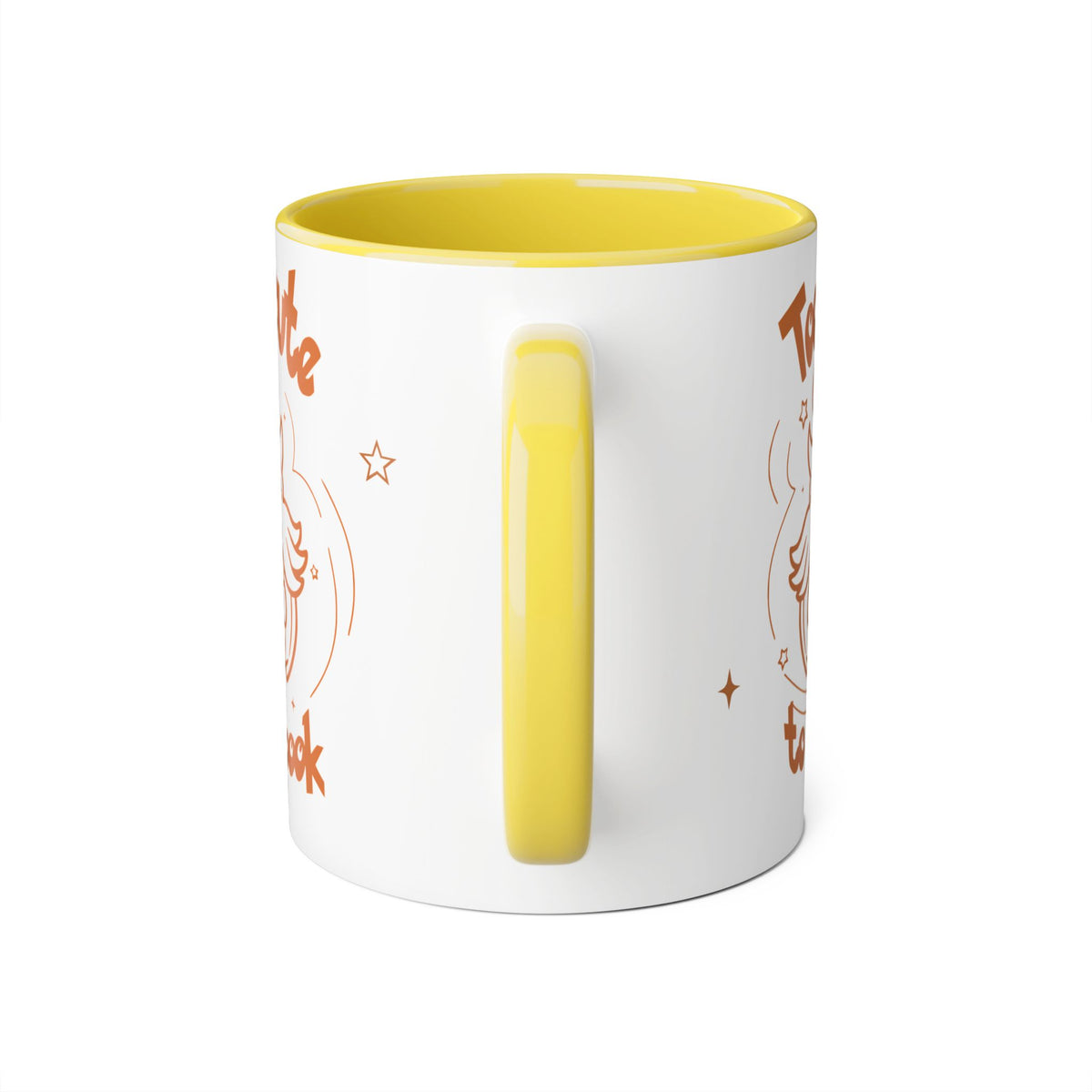 Too Cute to Spook Pumpkin Ghost Halloween Theme Coffee Tea Mug