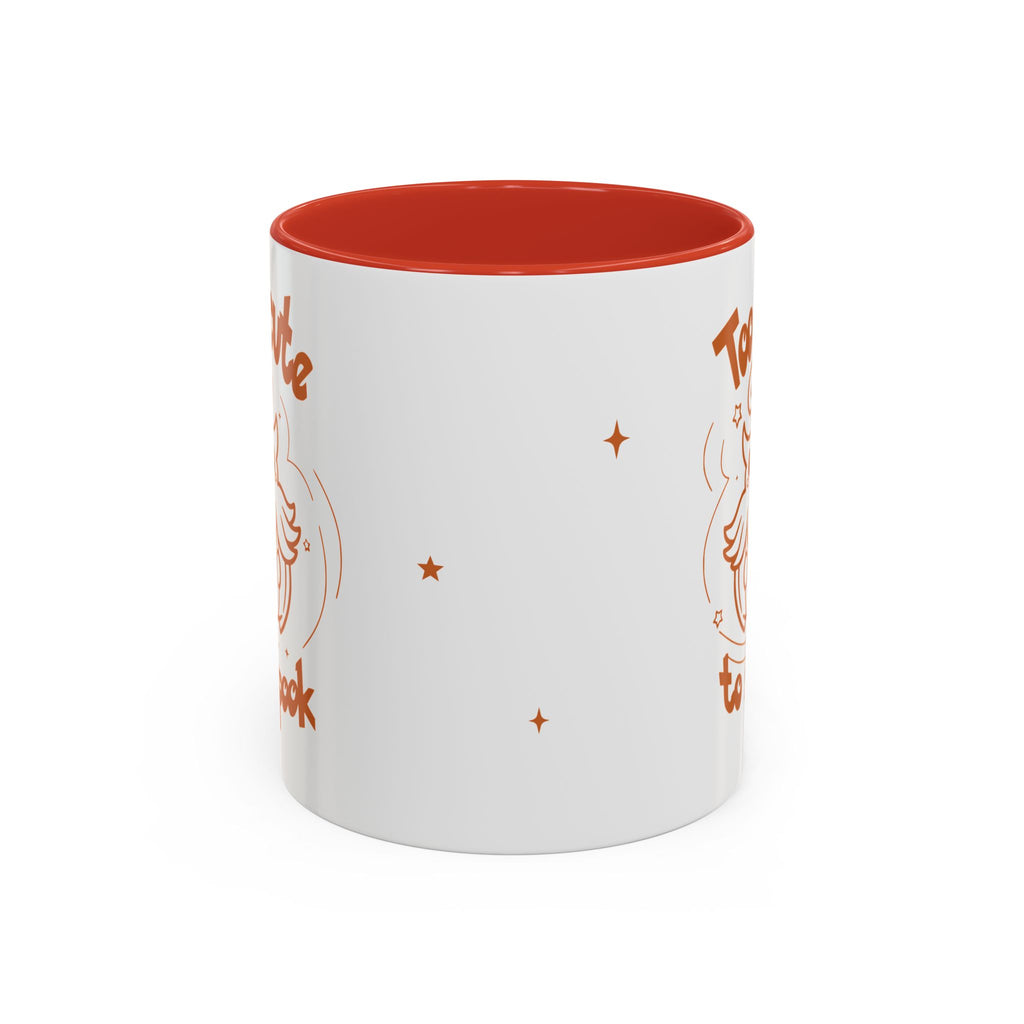 Too Cute to Spook Pumpkin Ghost Halloween Theme Mug | Accent Coffee Mug 11oz 15oz