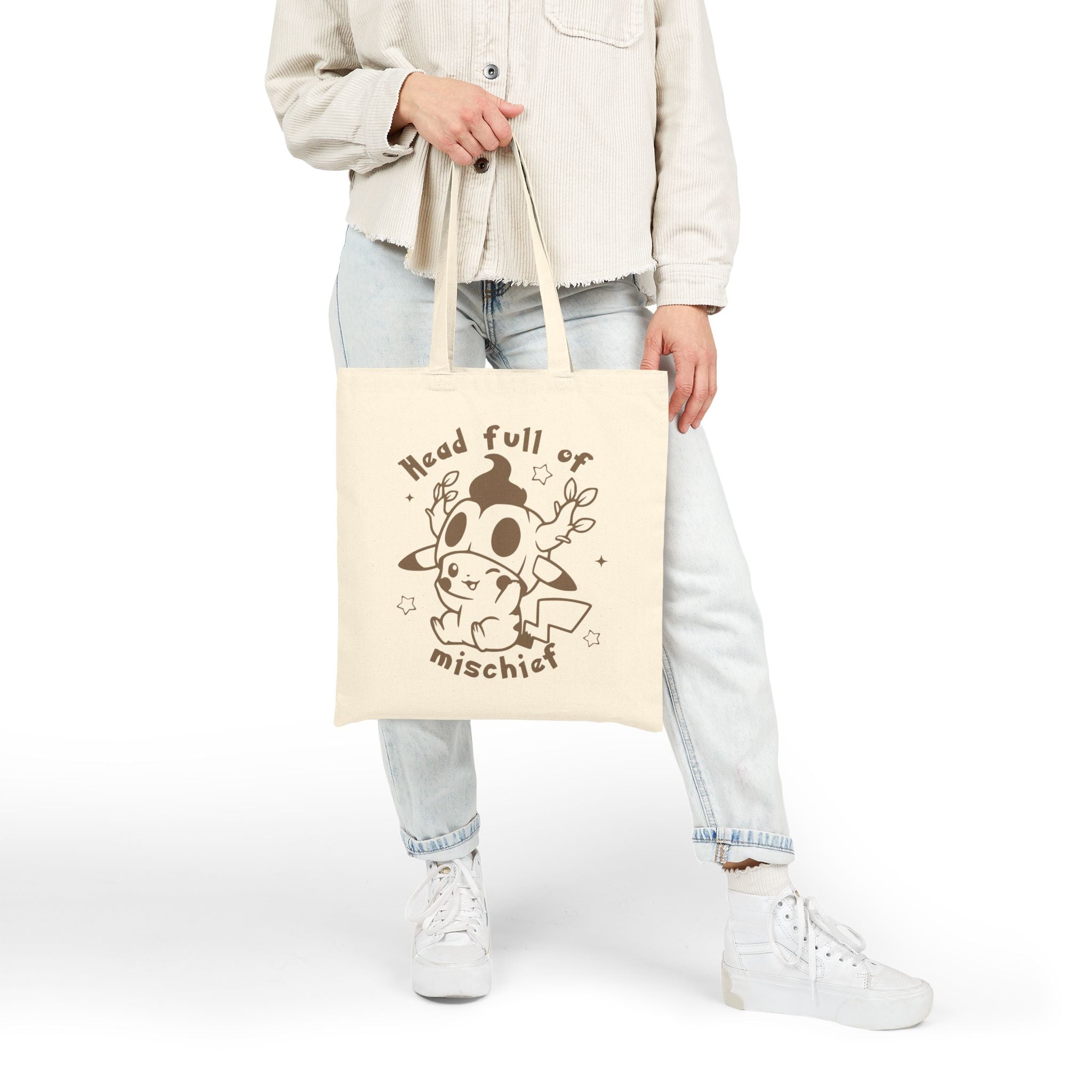 Head Full of Mischief Tote Bag