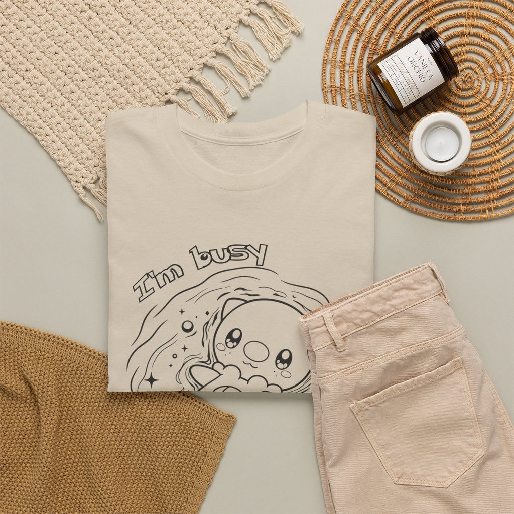 Otter Busy Doing Nothing Funny Quote T-Shirt Cute Otter Swimming Adorable Animal