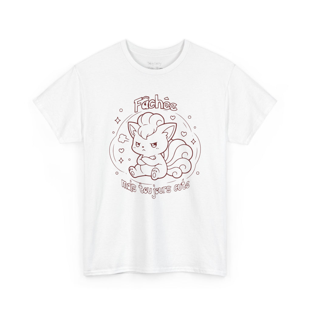 Renard Fâchée mais toujours cute renard Crop Top | Adorable animal qui boude cadeau femme