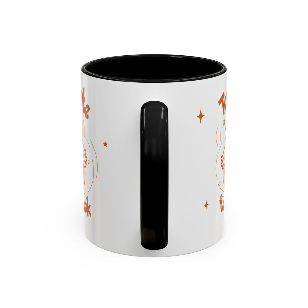 Too Cute to Spook Pumpkin Ghost Halloween Theme Mug | Accent Coffee Mug 11oz 15oz