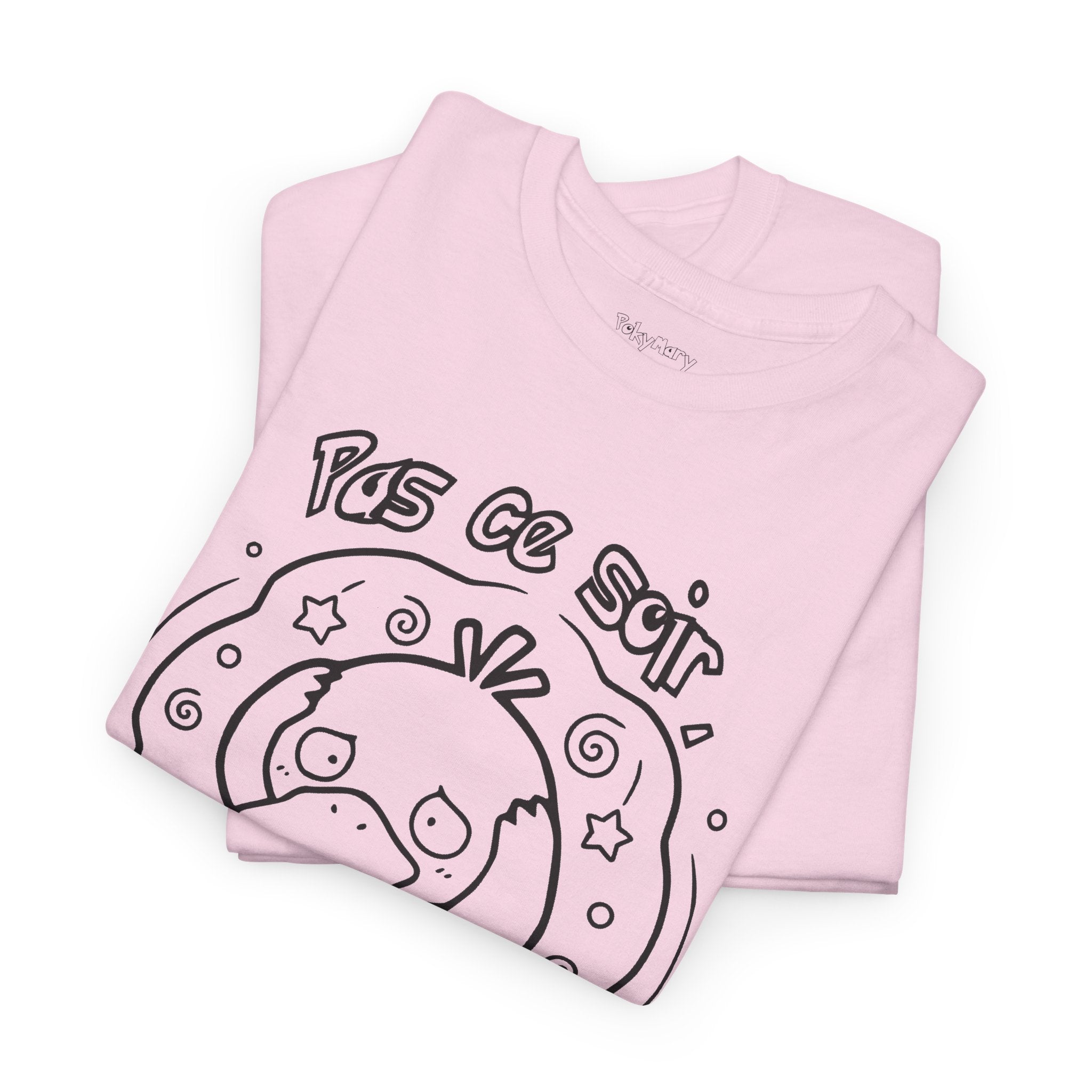T-shirt inspiré de Psykokwak (Psyduck), Pas ce soir, j'ai mal à la tête