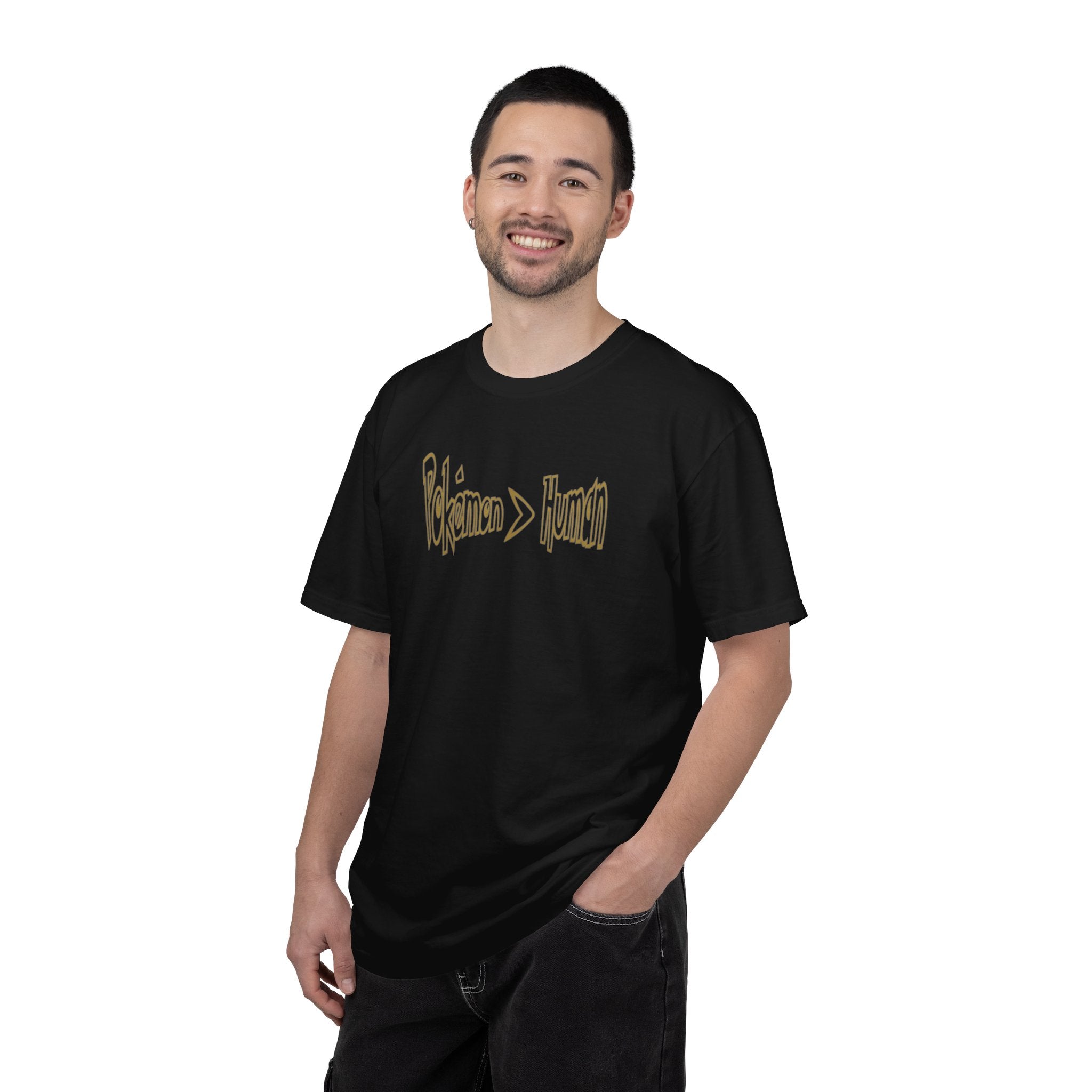 Pokémon > Human T-shirt | Gamer Statement Tee Gift | Unisex Geek Shirt