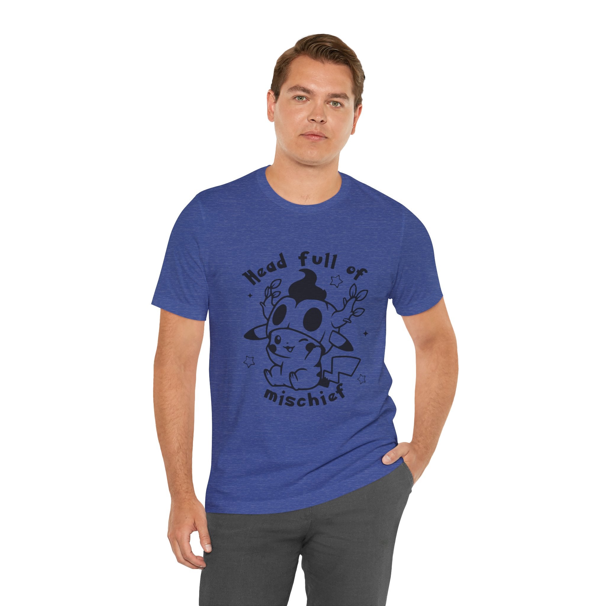 Head Full of Mischief | Cute Halloween Unisex T-Shirt
