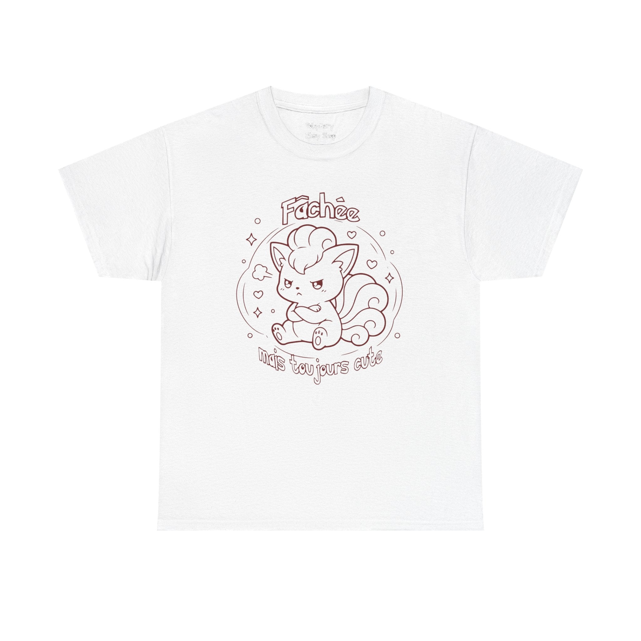 T-shirt inspiré de Goupix (Vulpix), Fâchée mais toujours cute