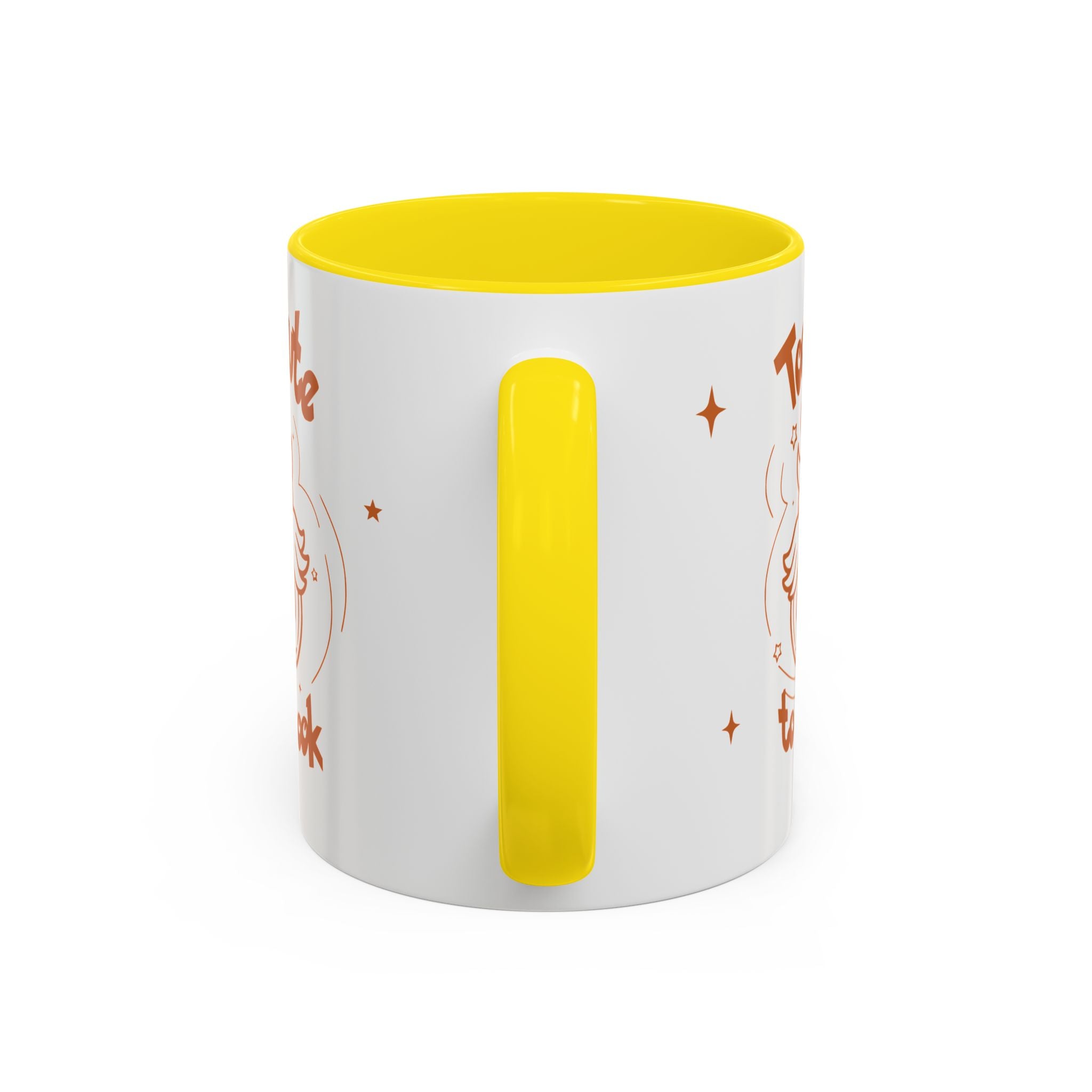 Too Cute to Spook Pumpkin Ghost Halloween Theme Mug | Accent Coffee Mug 11oz 15oz