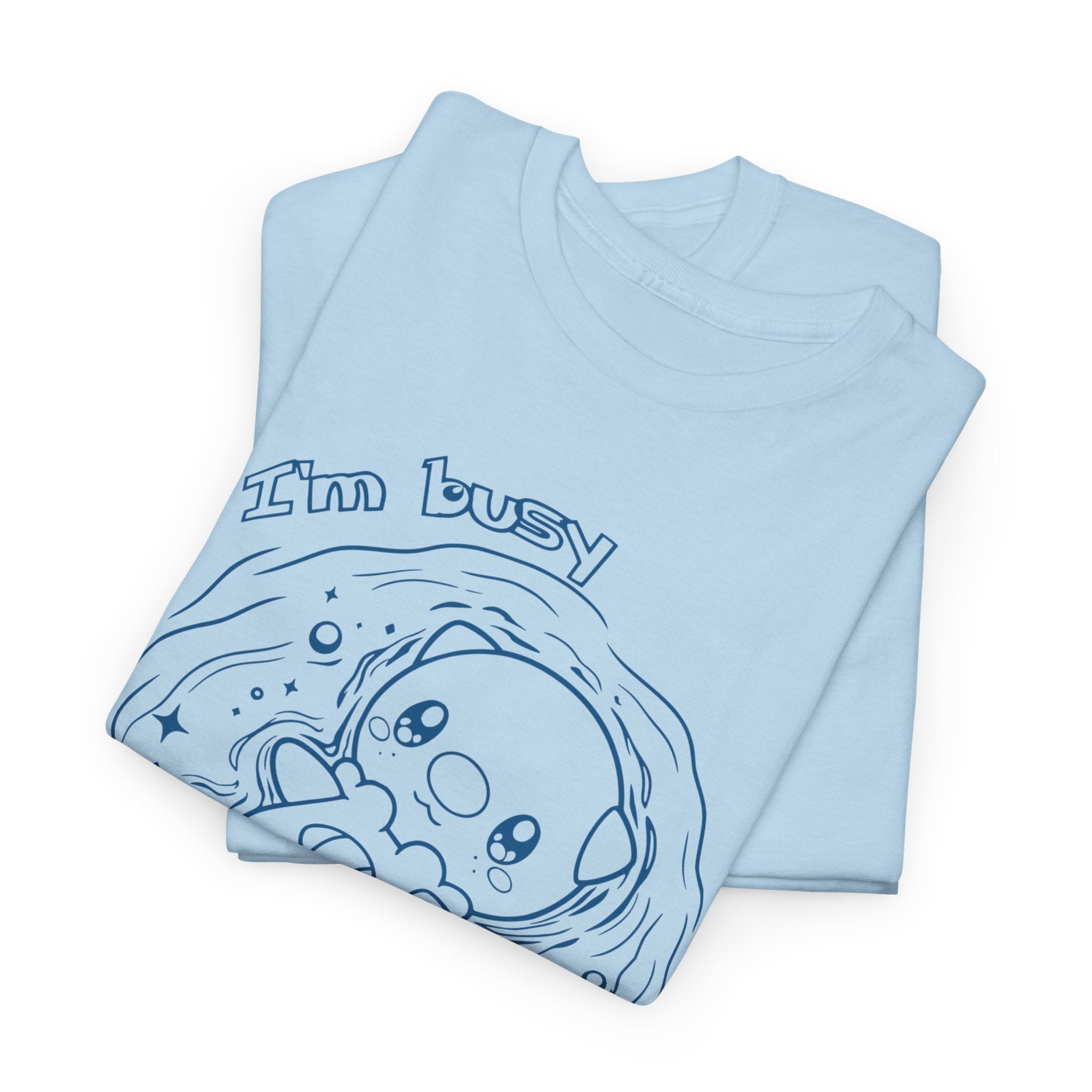Otter Busy Doing Nothing Funny Quote T-Shirt Cute Otter Swimming Adorable Animal