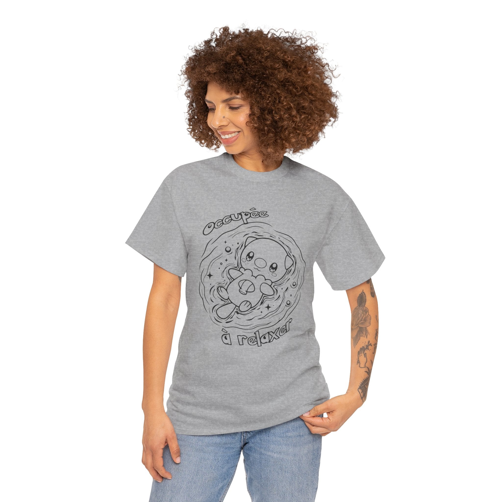 T-shirt inspiré de Moustillon (Oshawott), Occupée à relaxer