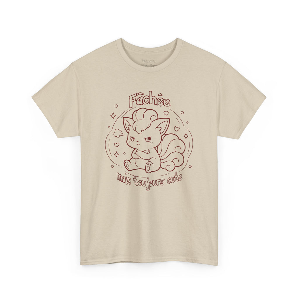 Renard Fâchée mais toujours cute renard Crop Top | Adorable animal qui boude cadeau femme