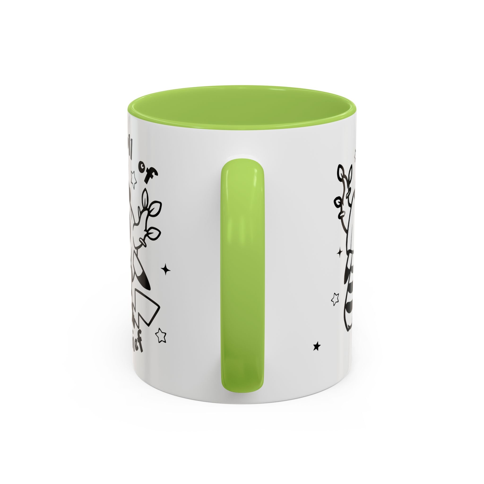 Head Full of Mischief Mug – Cute Spooky Coffee Cup