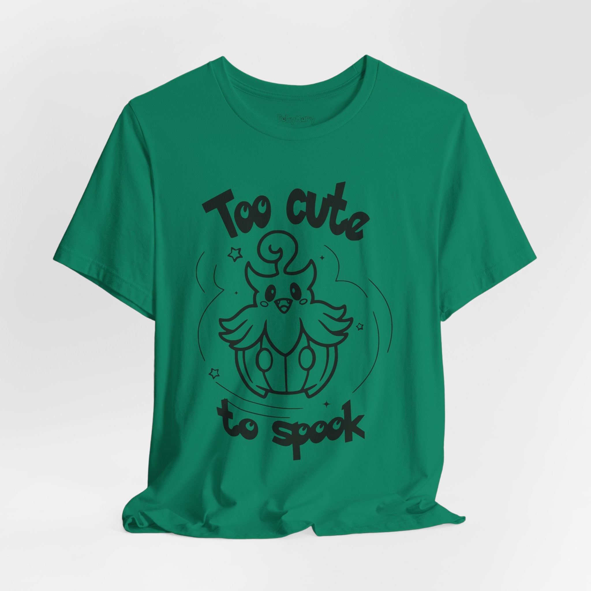 Too Cute to Spook Comfy Tee Shirt | Halloween Theme Gift Ghost Pumpkin T-Shirt for women