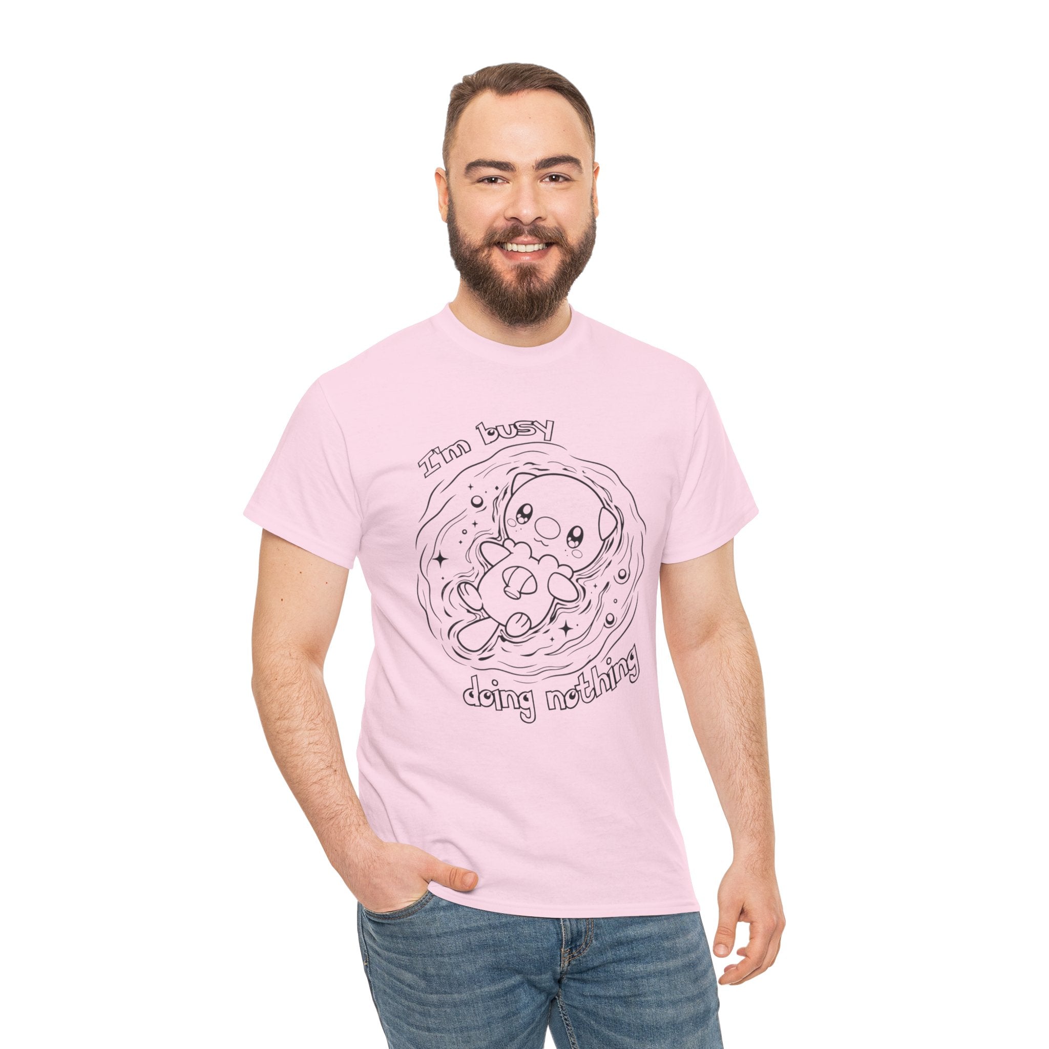 Otter Busy Doing Nothing Funny Quote T-Shirt Cute Otter Swimming Adorable Animal