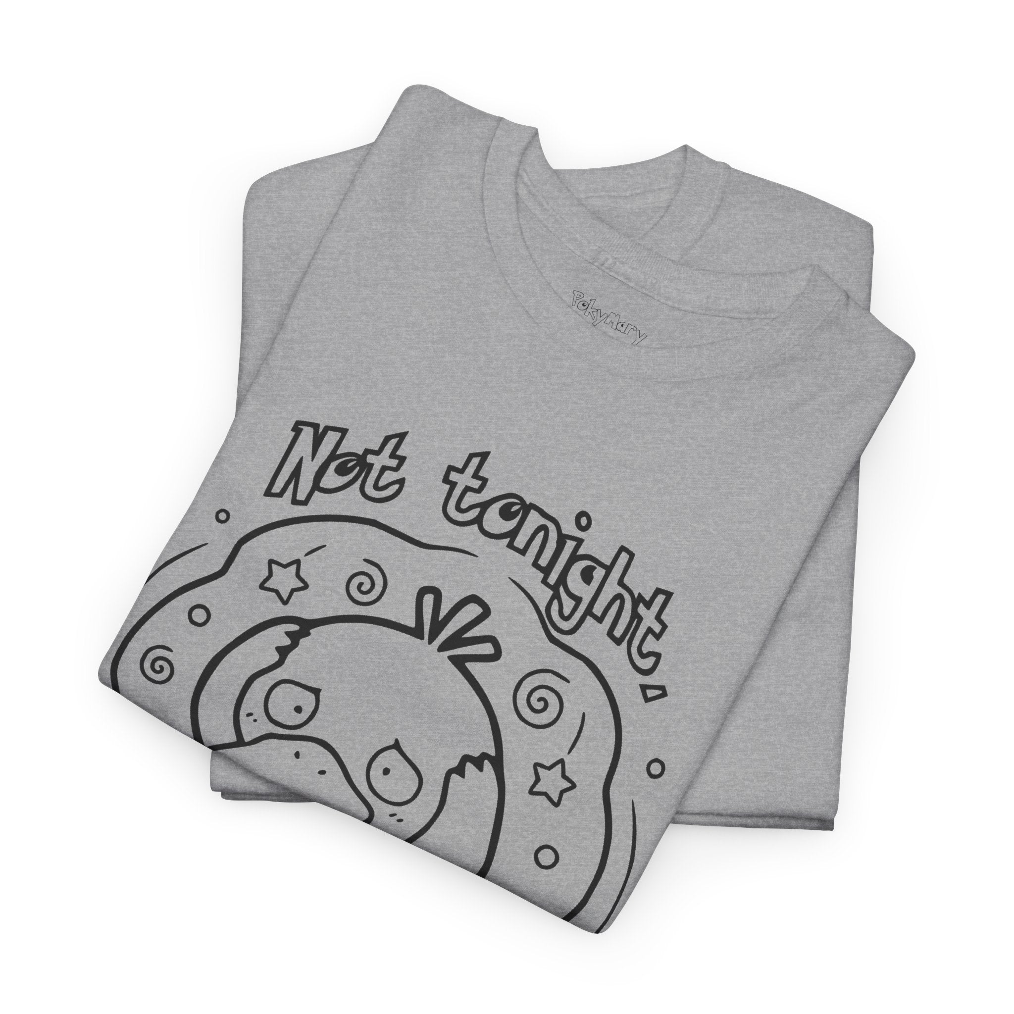 Duck Not Tonight I Have a Headache T-shirt funny kawaii duck illustration Shirt For Wife Or Girlfriend Gift