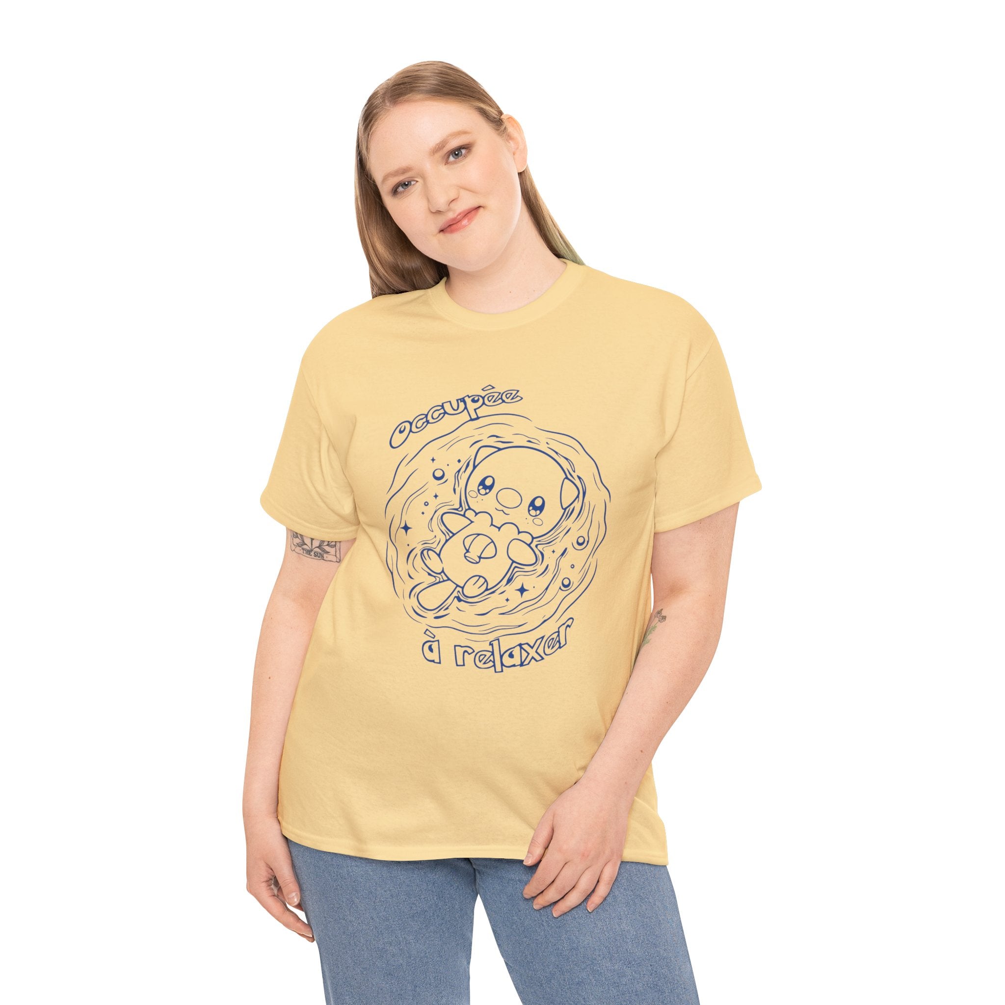 T-shirt inspiré de Moustillon (Oshawott), Occupée à relaxer