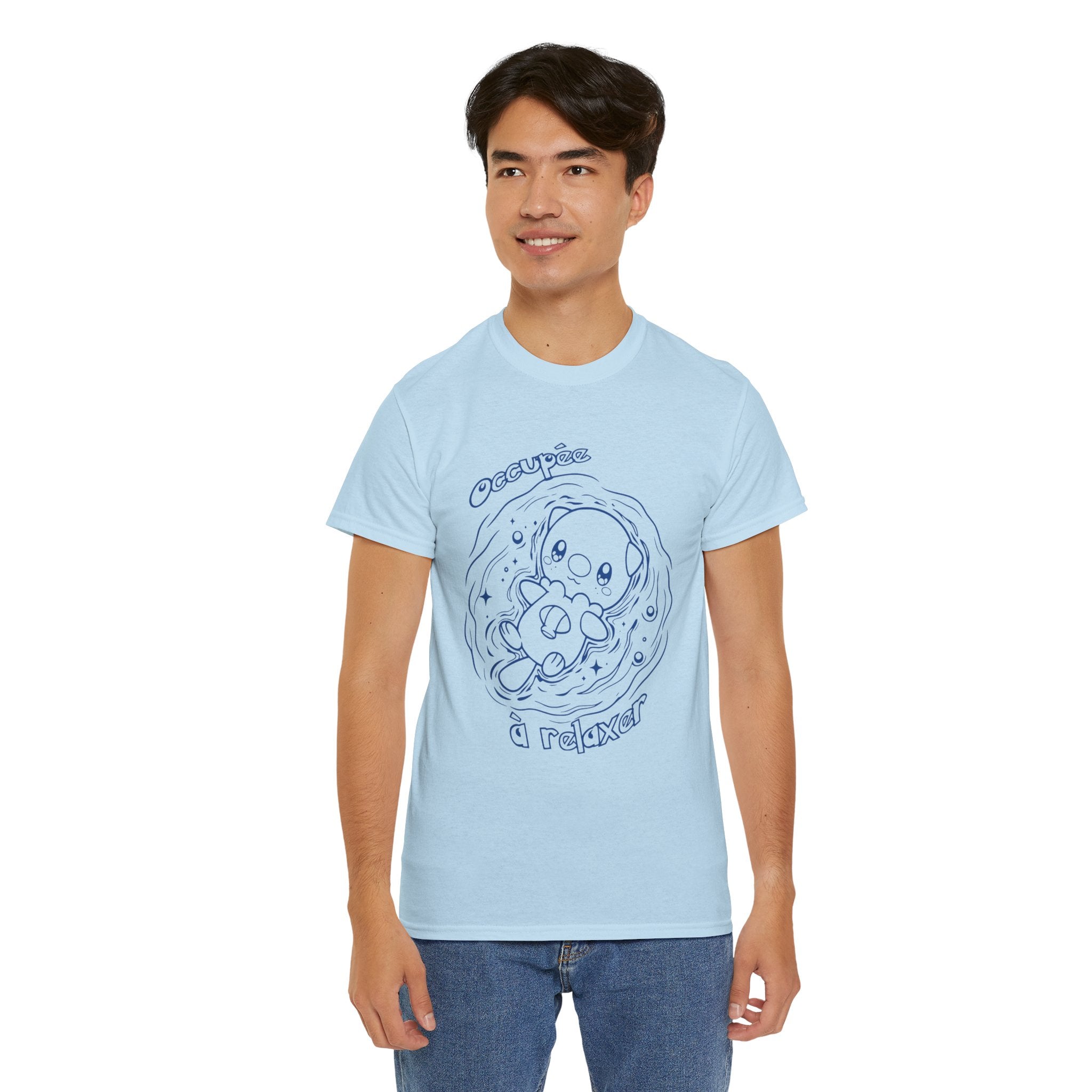 T-shirt inspiré de Moustillon (Oshawott), Occupée à relaxer