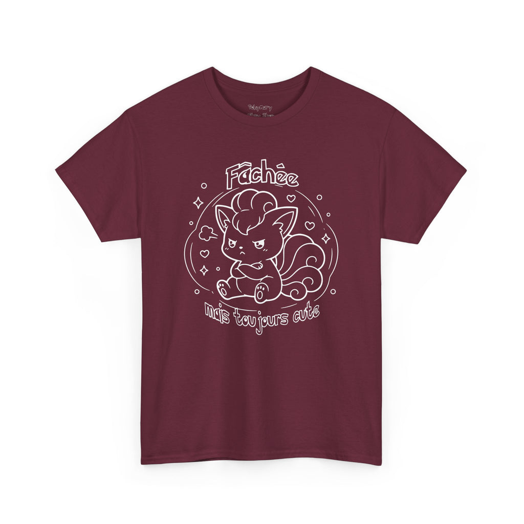 Renard Fâchée mais toujours cute renard Crop Top | Adorable animal qui boude cadeau femme