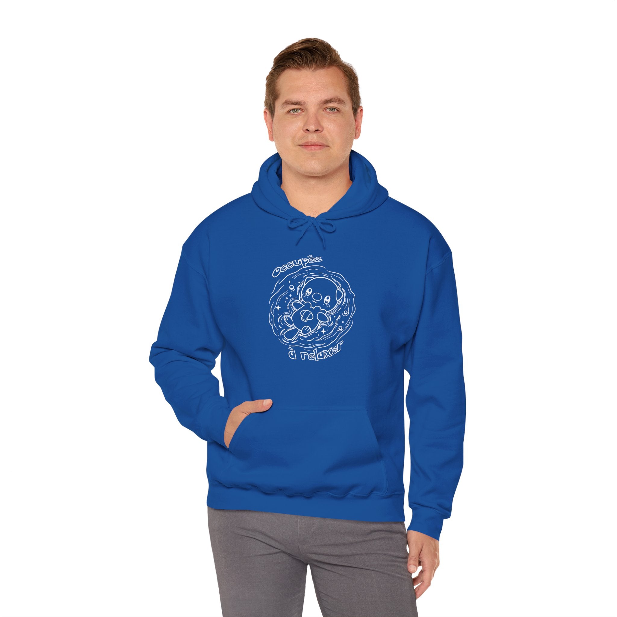 Hoodie inspiré de Moustillon (Oshawott), Occupée à relaxer