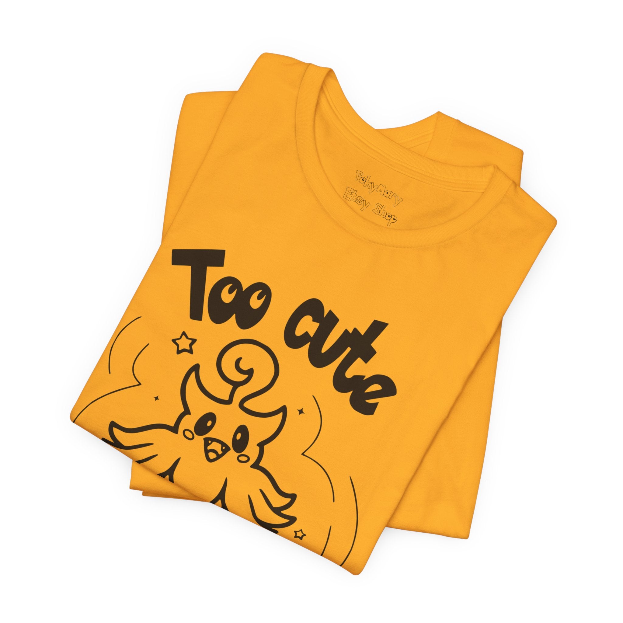 Too Cute to Spook Comfy Tee Shirt | Halloween Theme Gift Ghost Pumpkin T-Shirt for women