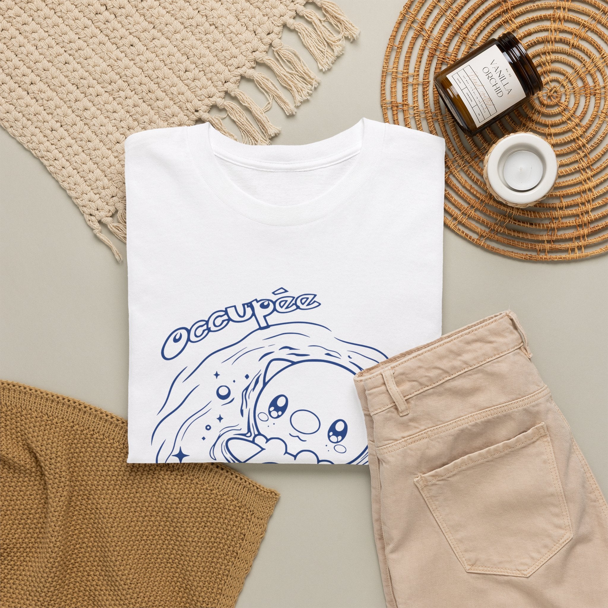 T-shirt inspiré de Moustillon (Oshawott), Occupée à relaxer