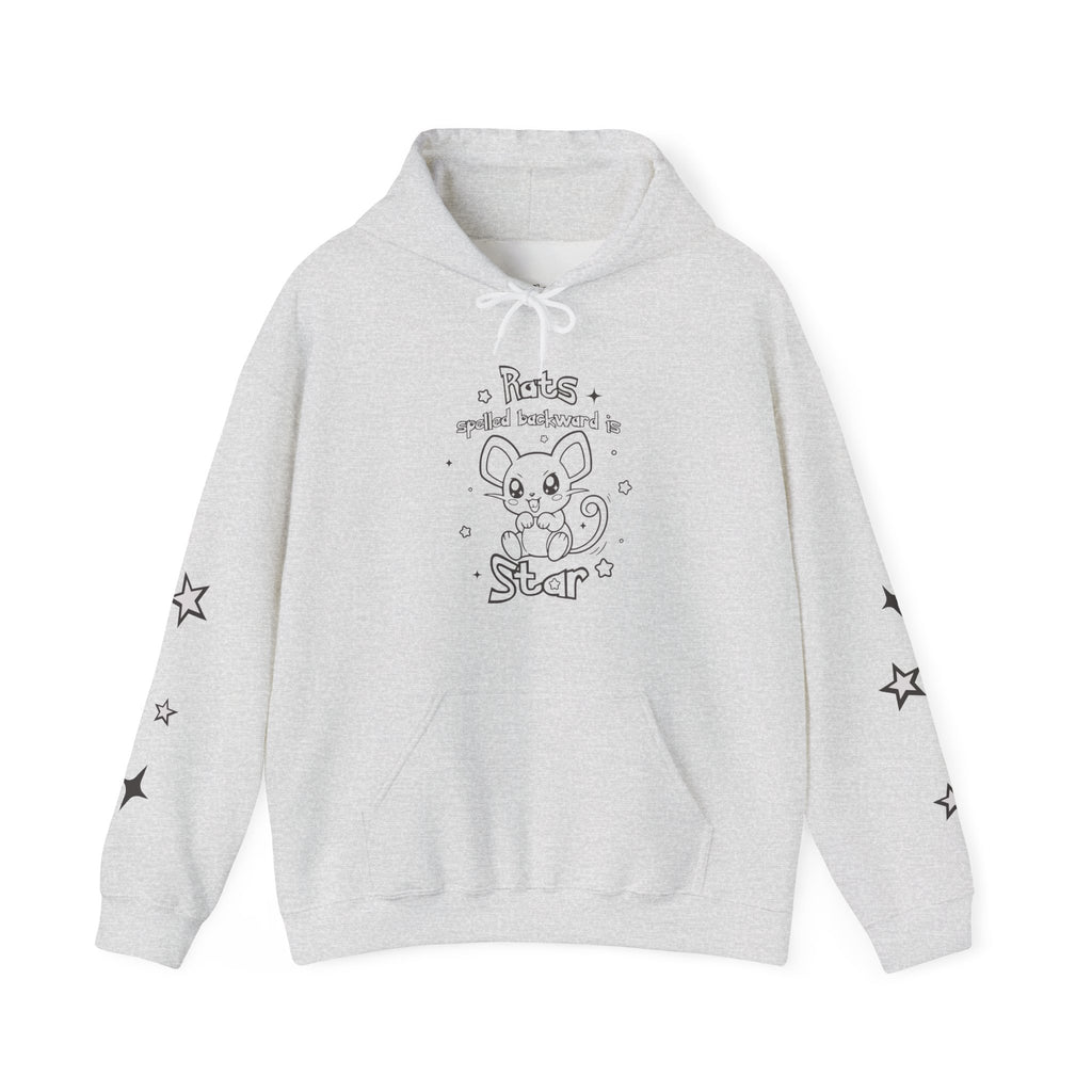 Rats spelled backward is star Kawaii Pkm Rat Star hoodie | Hoodie, purple star sleeve design