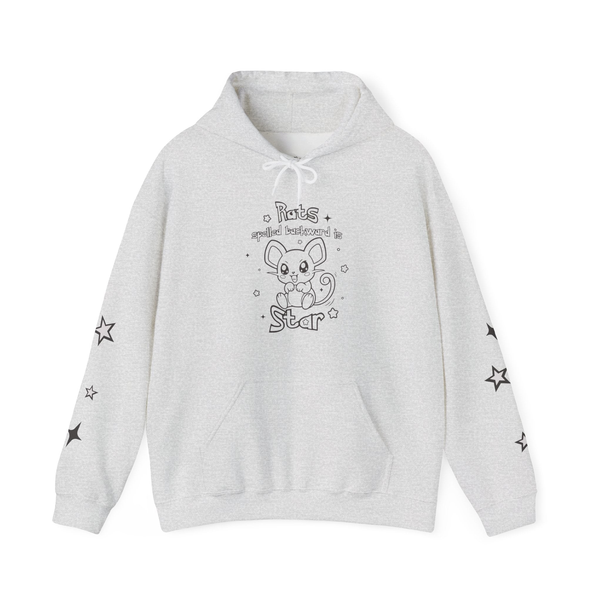 Rats spelled backward is star Kawaii Pkm Rat Star hoodie | Hoodie, purple star sleeve design