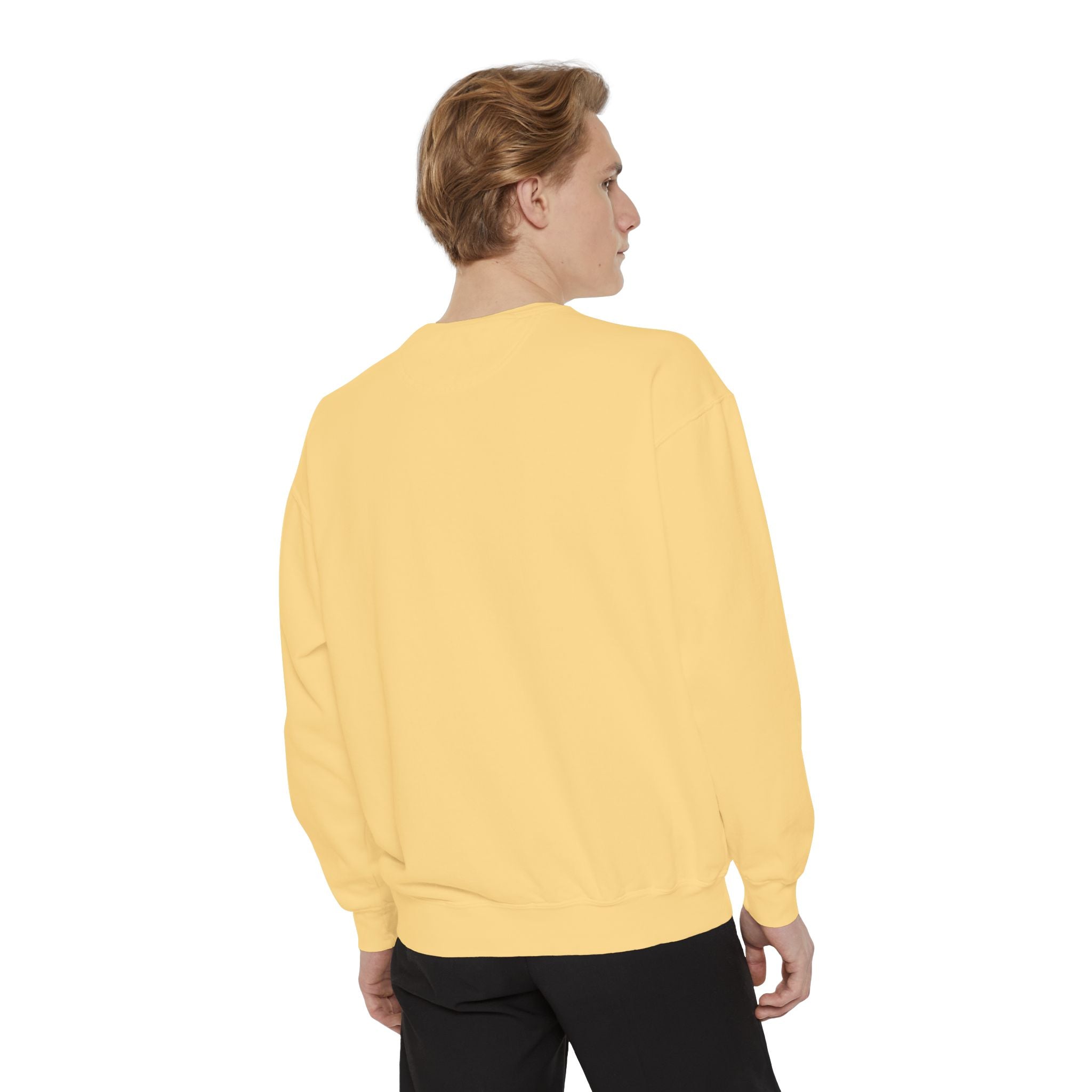 Too Cute to Spook Crewneck Sweatshirt | Comfy Halloween Theme Ghost Pumpkin Design