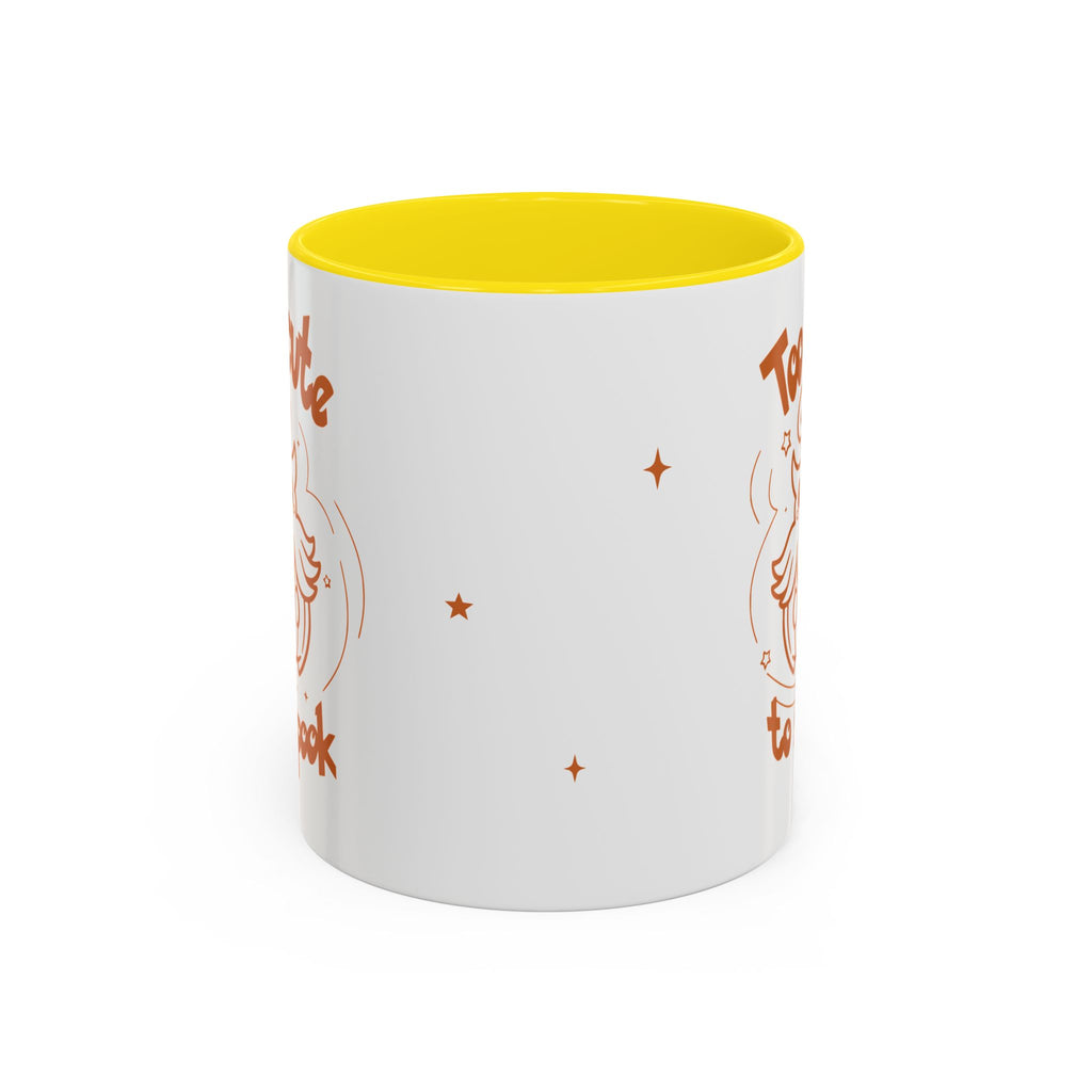 Too Cute to Spook Pumpkin Ghost Halloween Theme Mug | Accent Coffee Mug 11oz 15oz