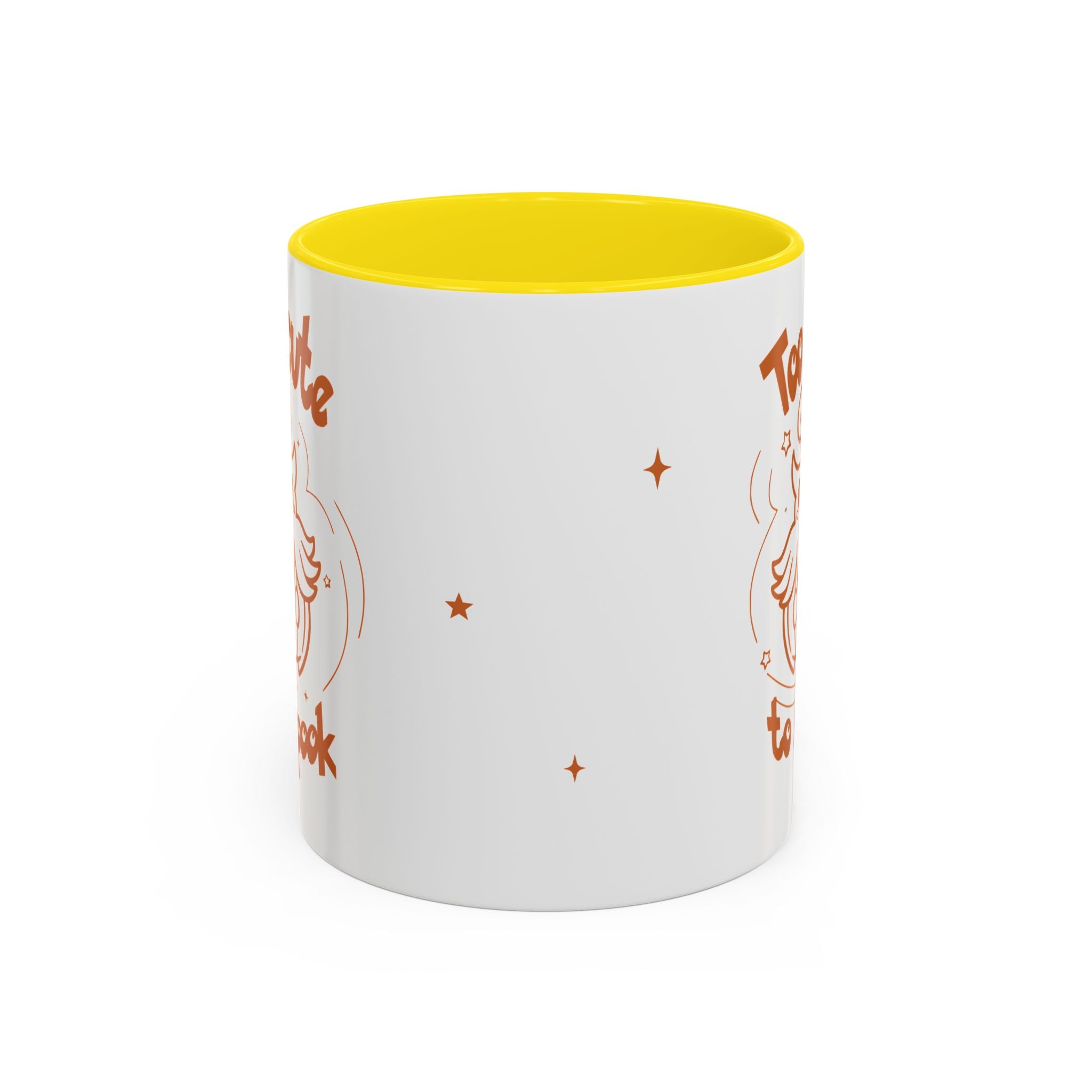 Too Cute to Spook Pumpkin Ghost Halloween Theme Mug | Accent Coffee Mug 11oz 15oz