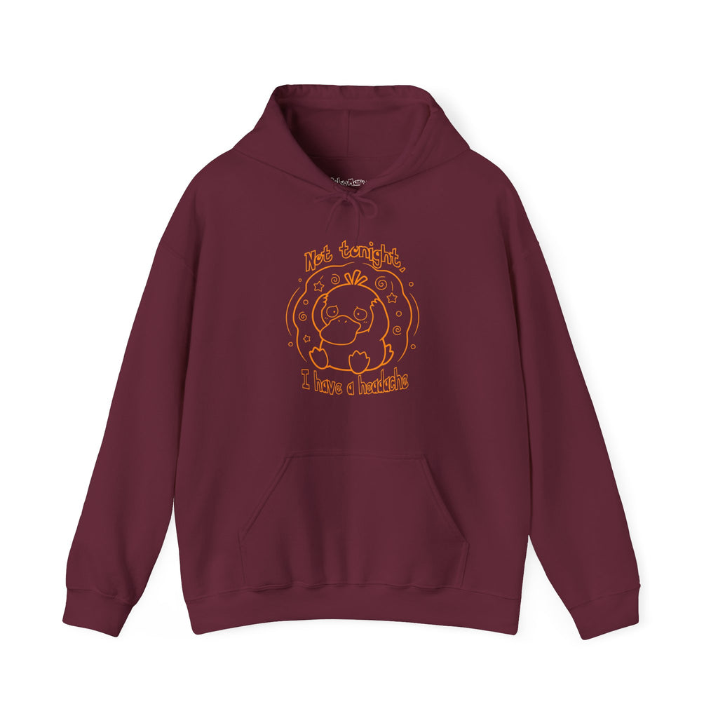 Duck Not Tonight I Have A Headache Funny Duck Hoodie Sweater Cute Animal Wife Girlfriend Gift Sweatshirt