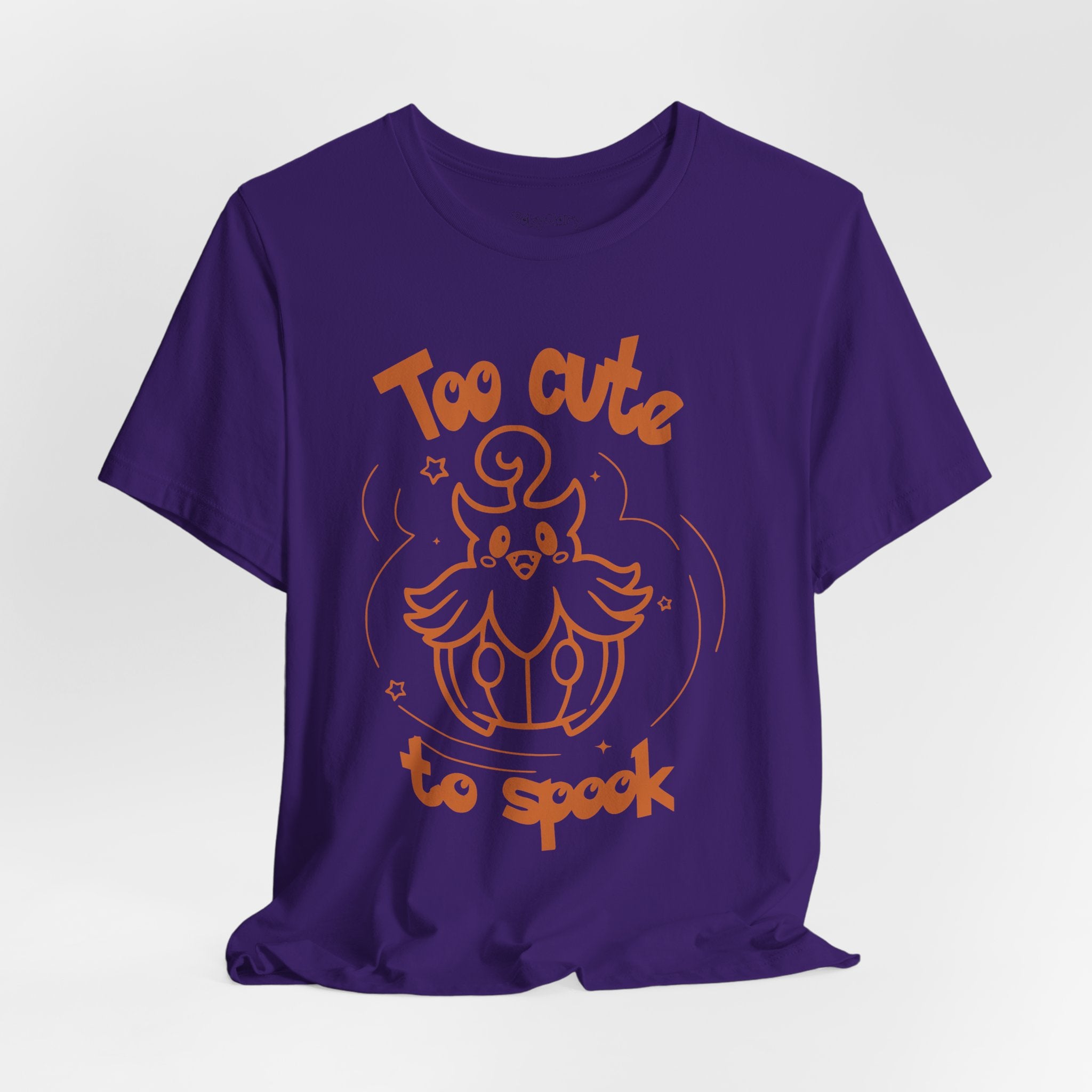 Too Cute to Spook Comfy Tee Shirt | Halloween Theme Gift Ghost Pumpkin T-Shirt for women