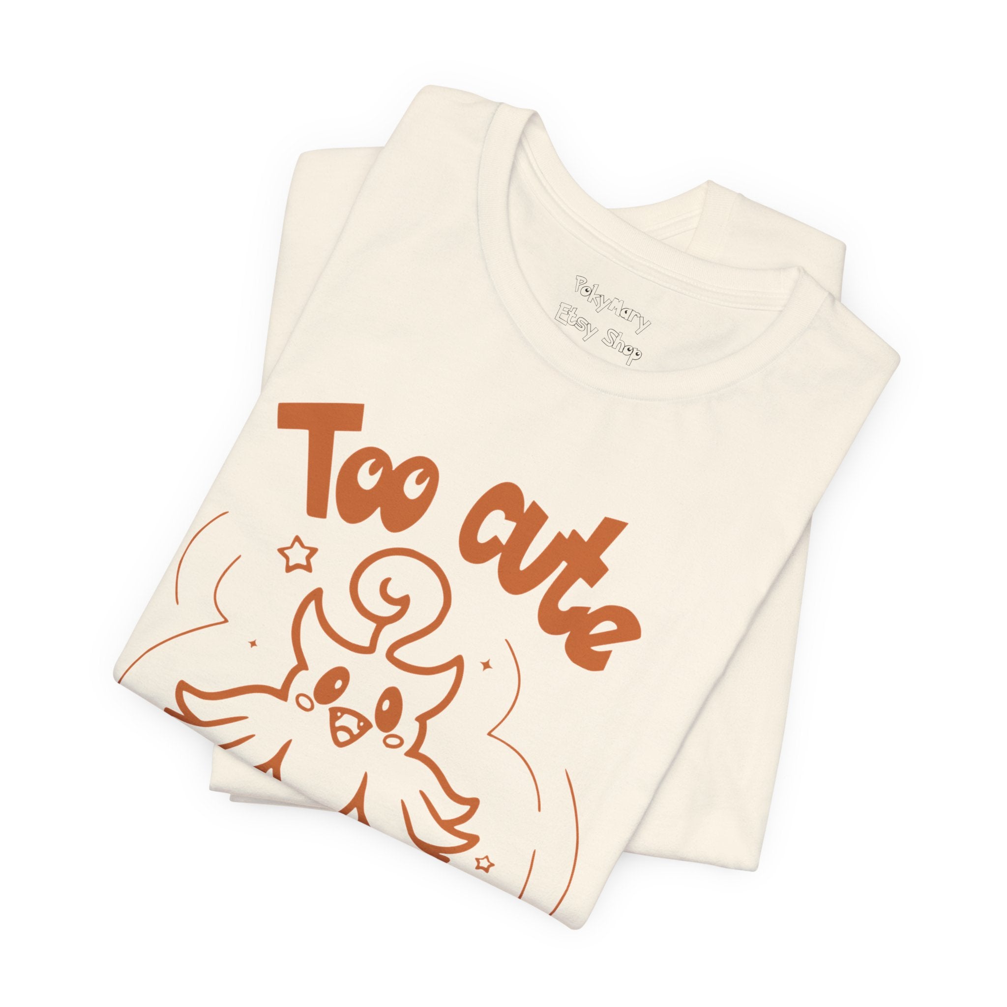 Too Cute to Spook Comfy Tee Shirt | Halloween Theme Gift Ghost Pumpkin T-Shirt for women