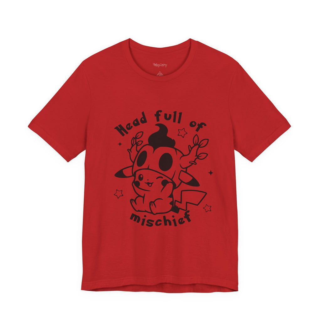 Head Full of Mischief | Cute Halloween Unisex T-Shirt