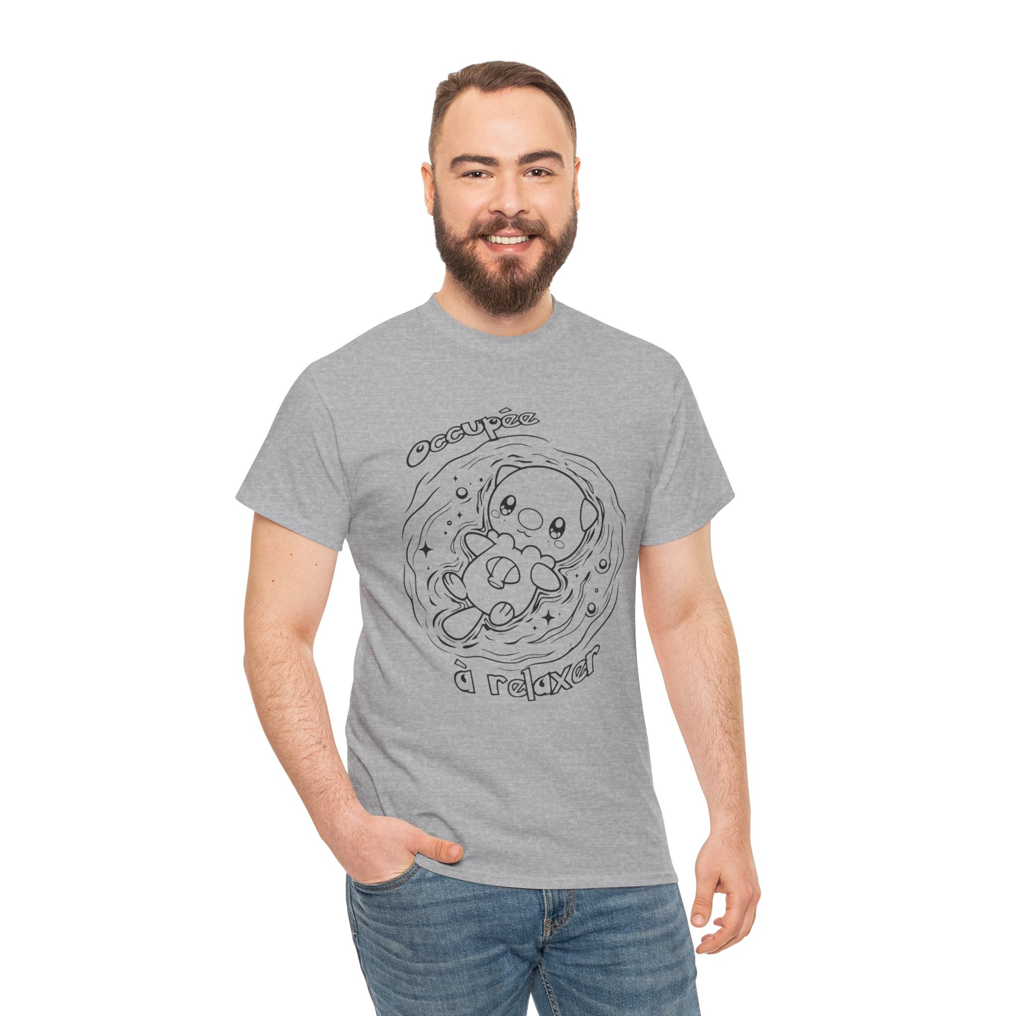 T-shirt inspiré de Moustillon (Oshawott), Occupée à relaxer