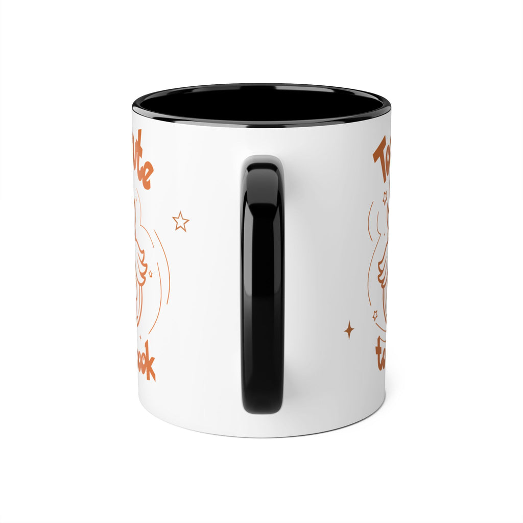 Too Cute to Spook Pumpkin Ghost Halloween Theme Coffee Tea Mug